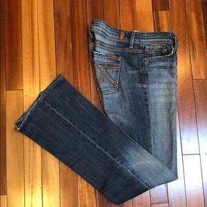 7 for all mankind bootcut jeans